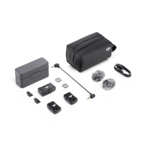 DJI Mic 2 (2 TX + 1 RX + case de carga)