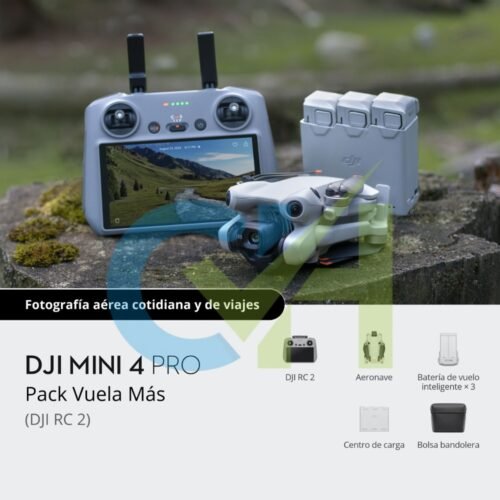 DJI Mini 4 PRO - Fly More Combo Plus (RC 2)